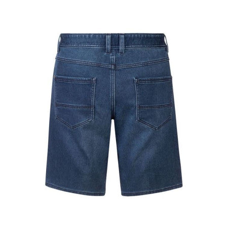 LIVERGY Men’s Sweat-denim Bermudas (Dark blue)