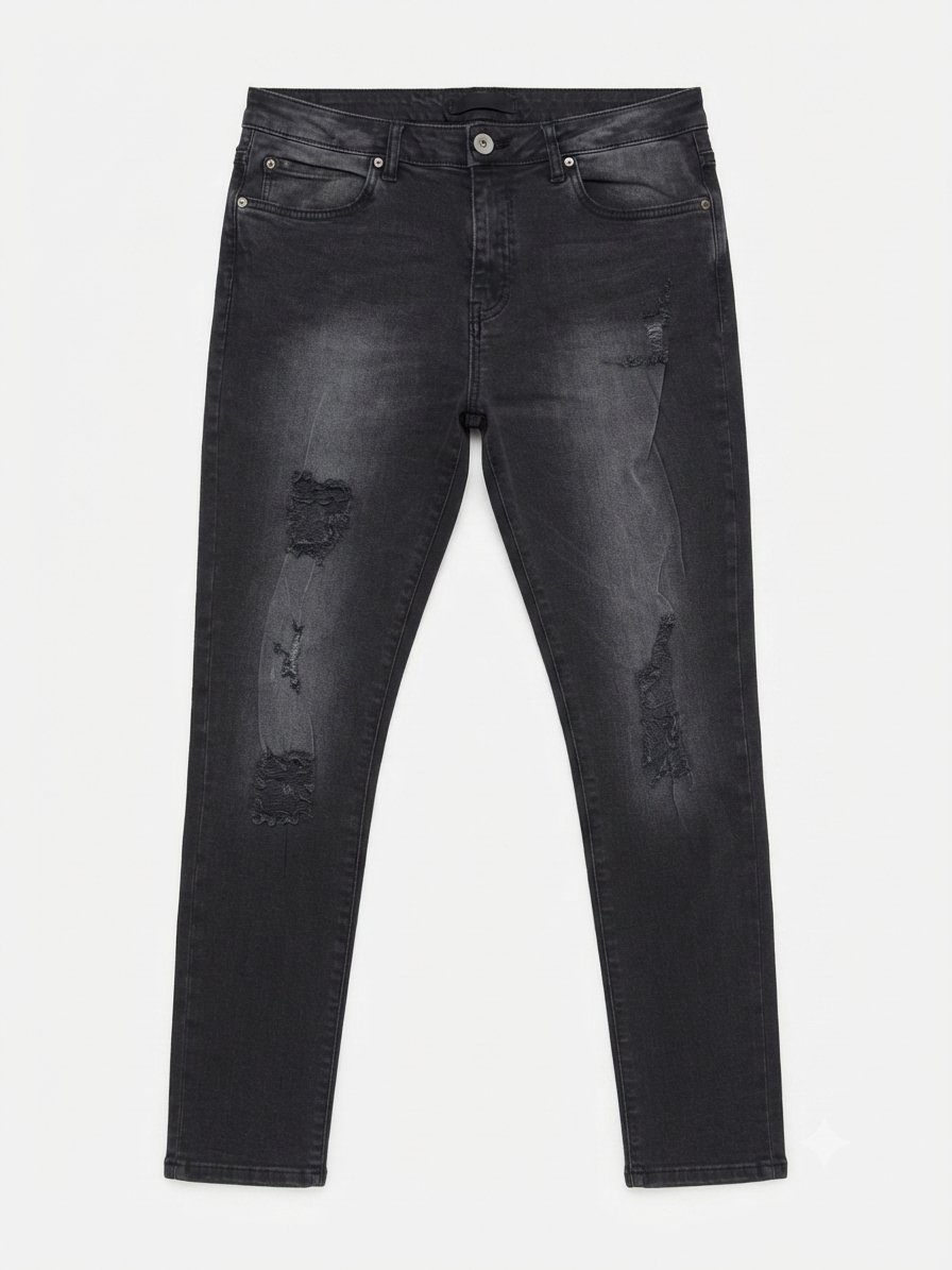 BENCH Women’s Skinny Fit Denim (Dark grey)