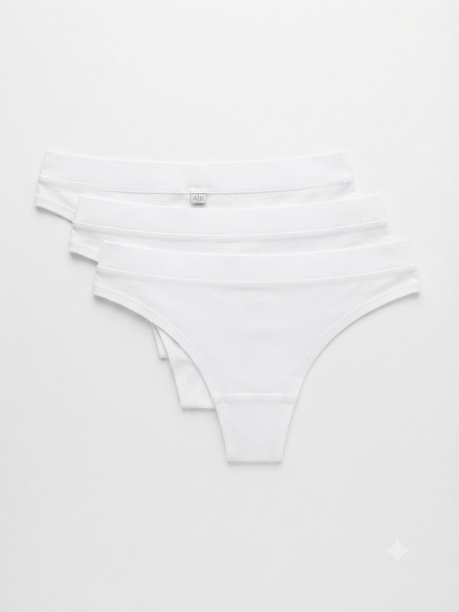 Pierre Robert Women’s cotton string, 3 pieces