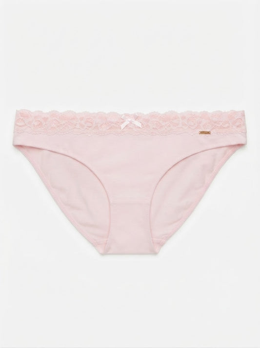 By Dorina Women’s Brief with lace (pink)