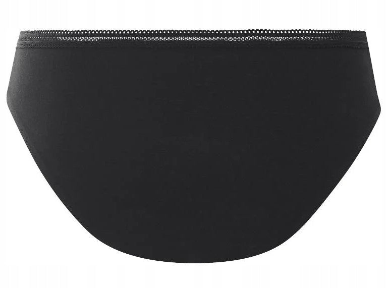 ESMARA Women’s menstrual panties with lace ( Black)