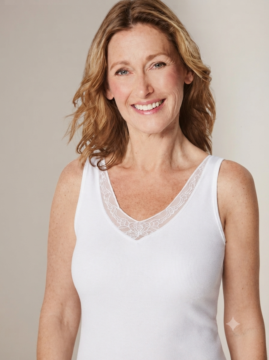 ESMARA Women’s Camisole with lace
