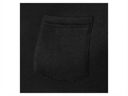 LIVERGY Men’s Viscose PJ Top ( Black)