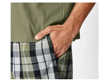 LIVERGY Men’s PJ Shorts (green)
