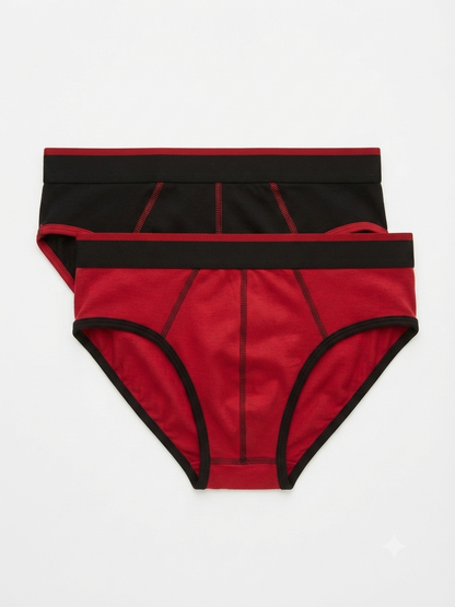 LIVERGY Men’s Briefs Set , 2 pcs