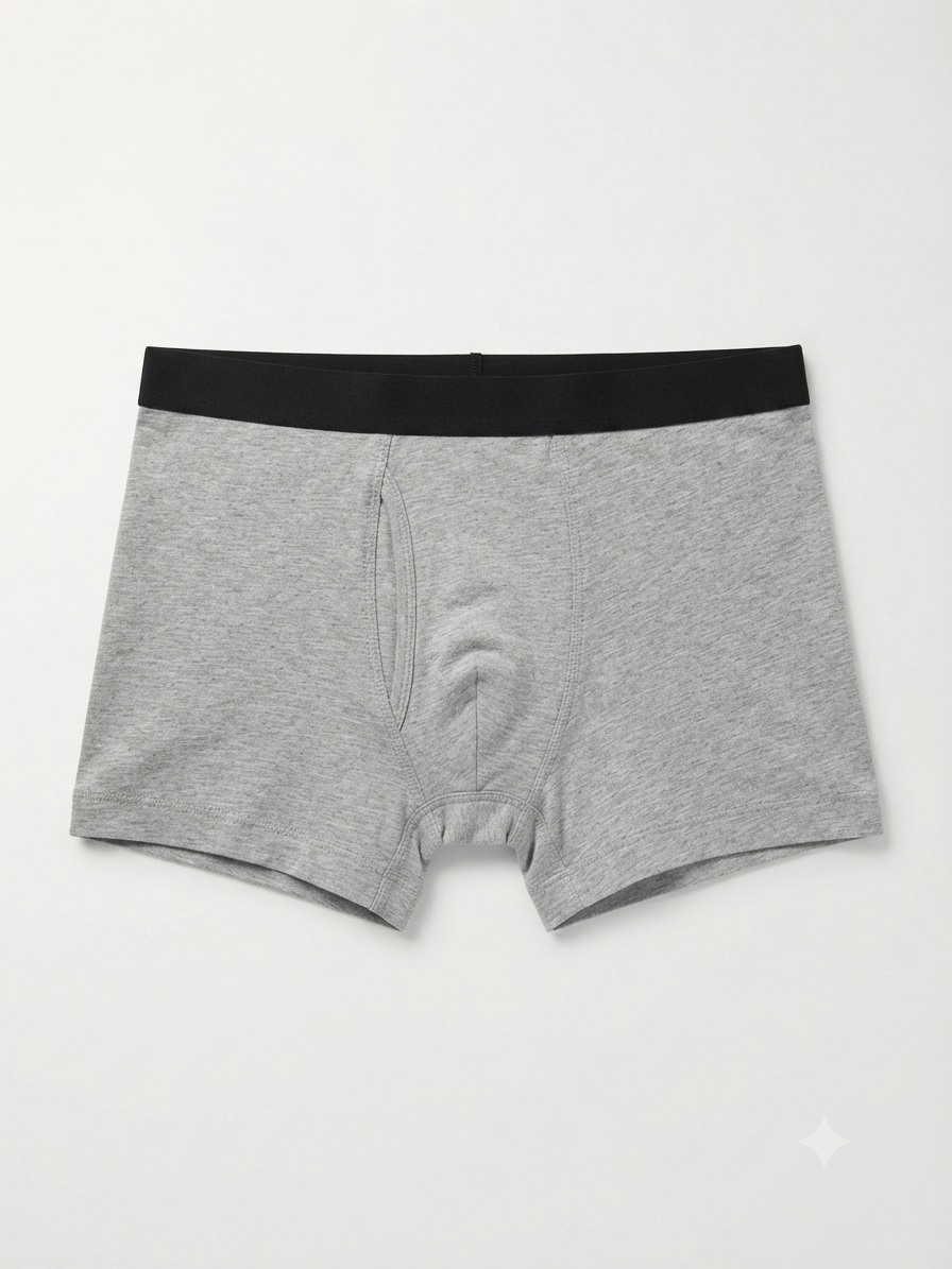 LIVERGY Men’s Boxer Brief (Grey)