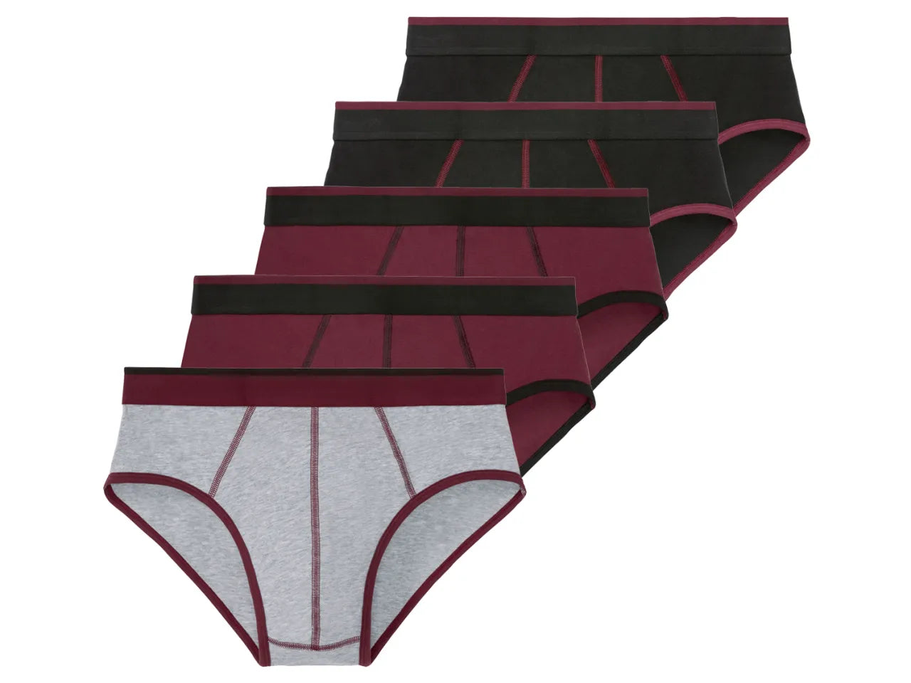LIVERGY Men’s Briefs Set , 5 pcs