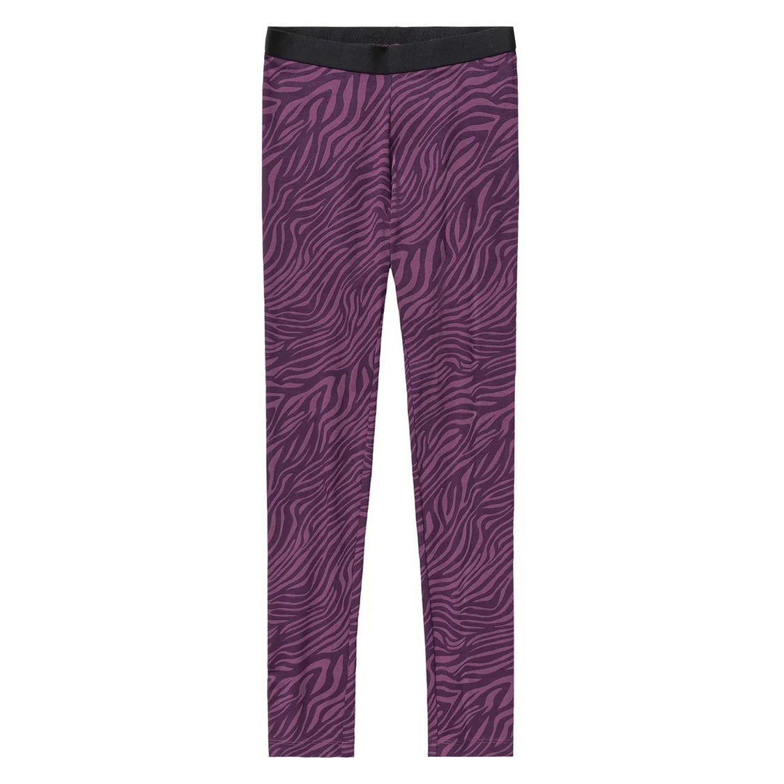 PEPPERTS! Girls Cotton leggings (zebra print), 2 pcs