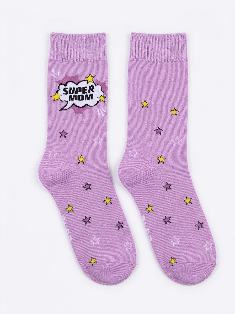Mom's gift Socks (Super Mom) - SOXO