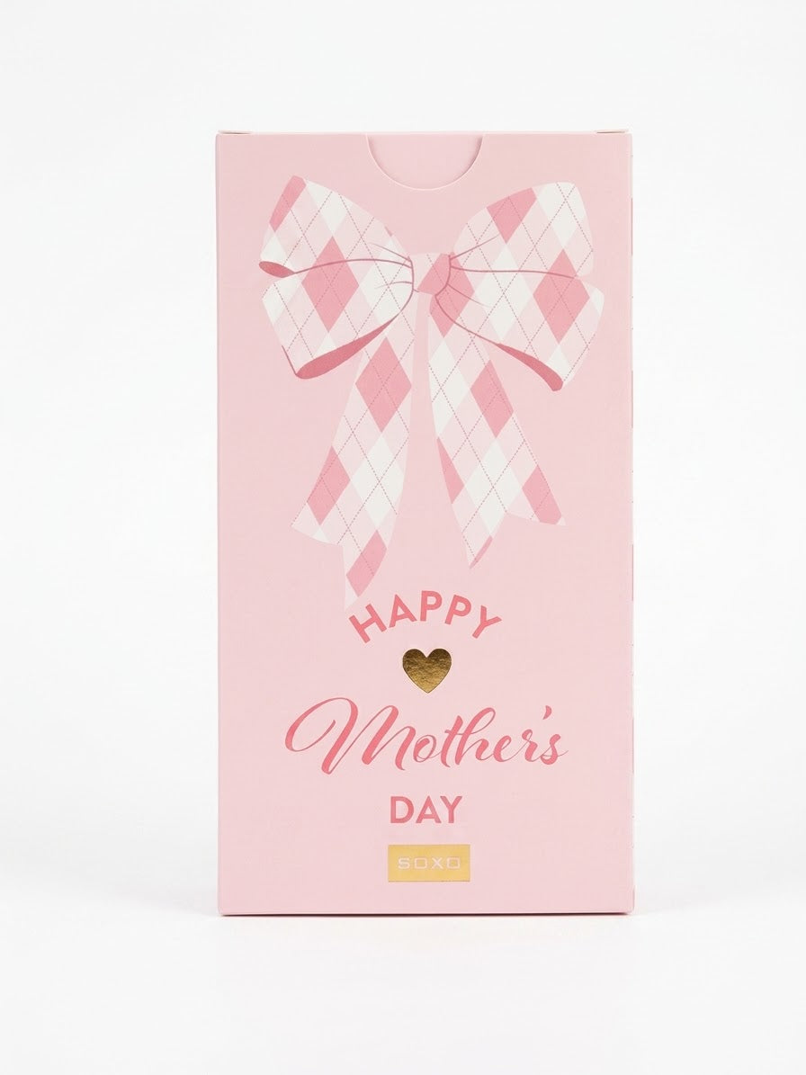 Mother's day gift Socks (plaid) - SOXO