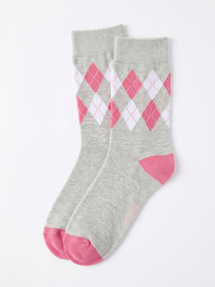 Mother's day gift Socks (plaid) - SOXO