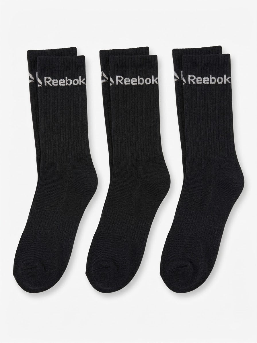 Unisex Socks , 3 pairs (black)