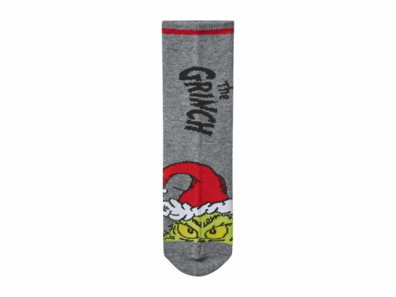 «The Grinch » Kids’ Socks , 2 pairs (grey/green)