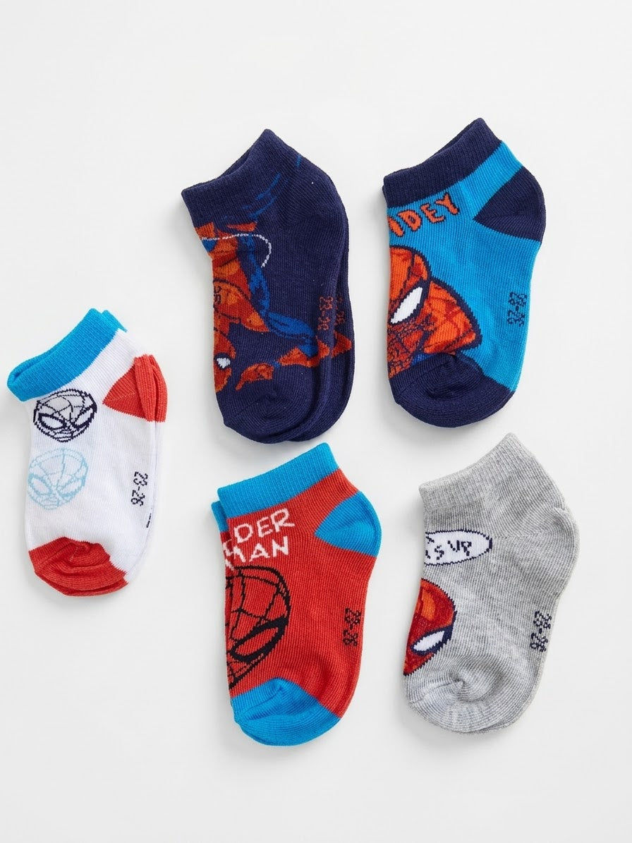 « Spiderman » Kids’ Socks , 5 pairs