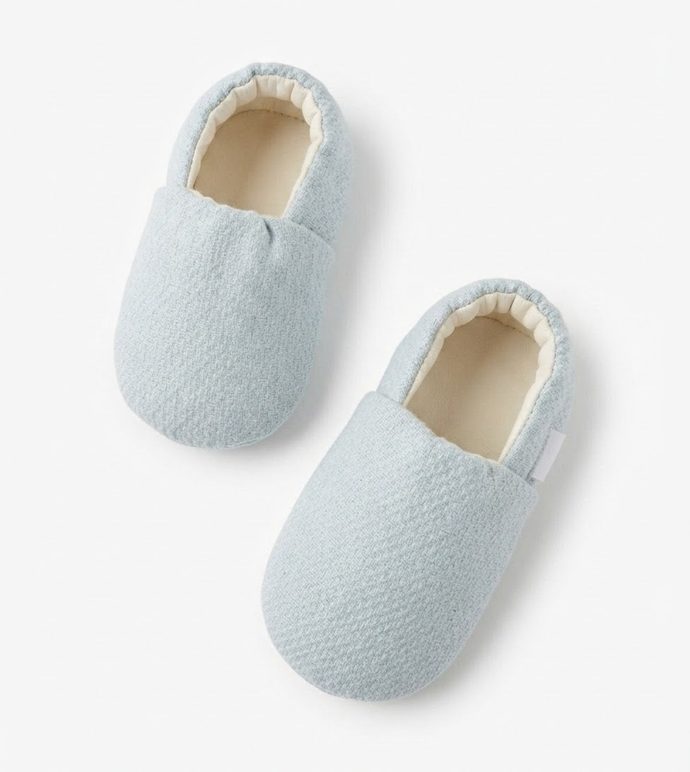 Baby Cotton Slippers ( Blue)