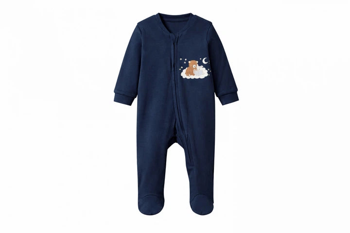 LUPILU Baby boy Longsleeved overalls , 2 pcs (Navy/blue)