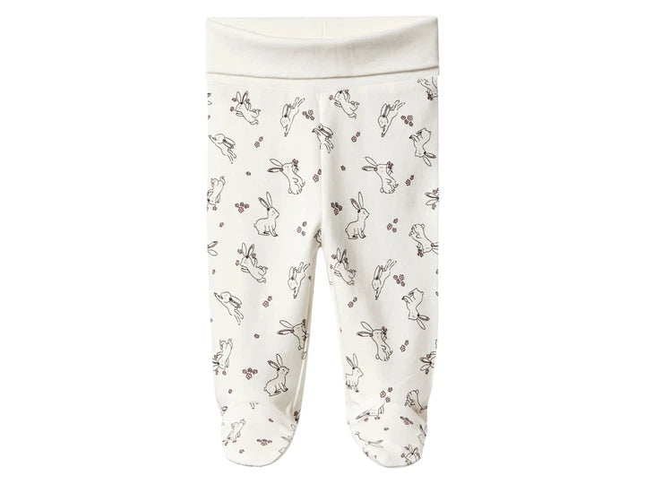LUPILU Baby Cotton Joggers - rabbits