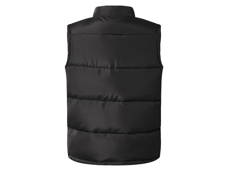 Men’s Quilted Vest - emsara men (Black)