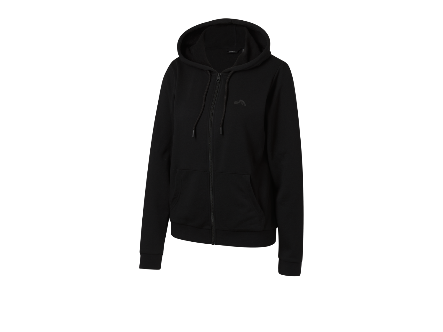 CRIVIT Women’s Zip-up Hoodie (Black)