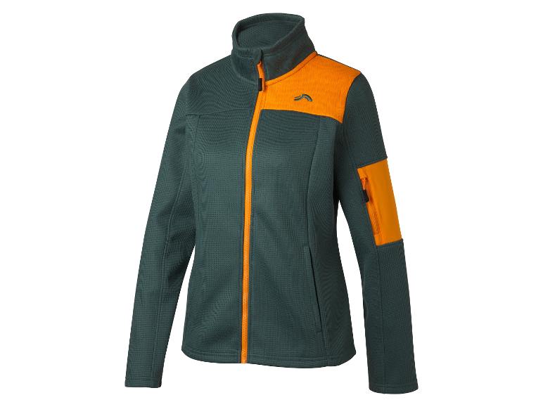 CRIVIT Women’s knitted Fleece jacket (Green)