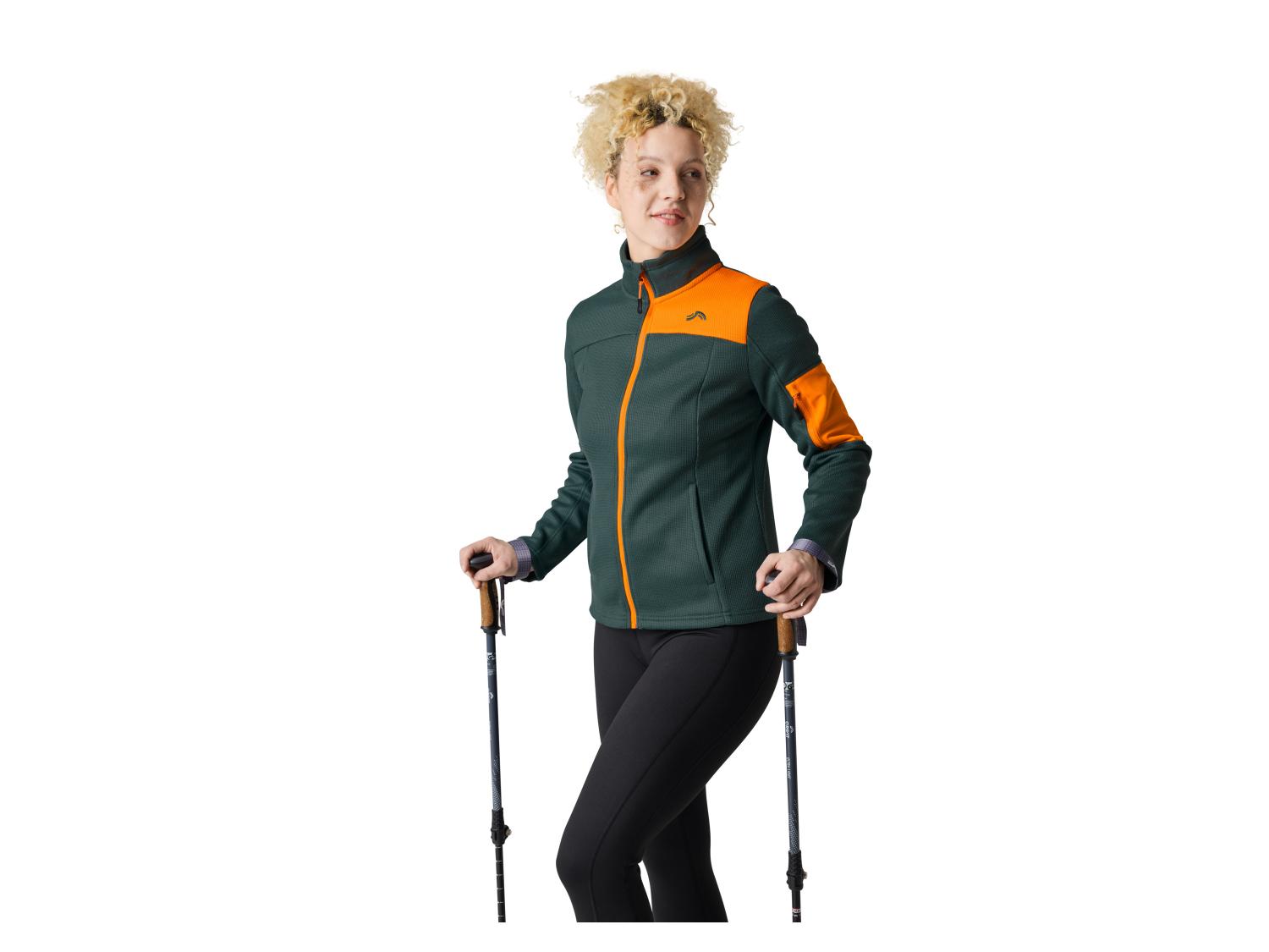 CRIVIT Women’s knitted Fleece jacket (Green)