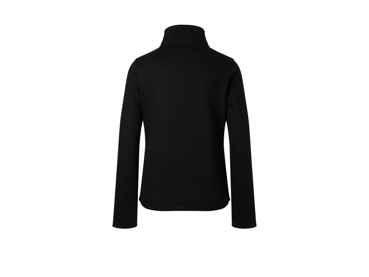 CRIVIT Women’s Knitted Fleece Jacket (Black)