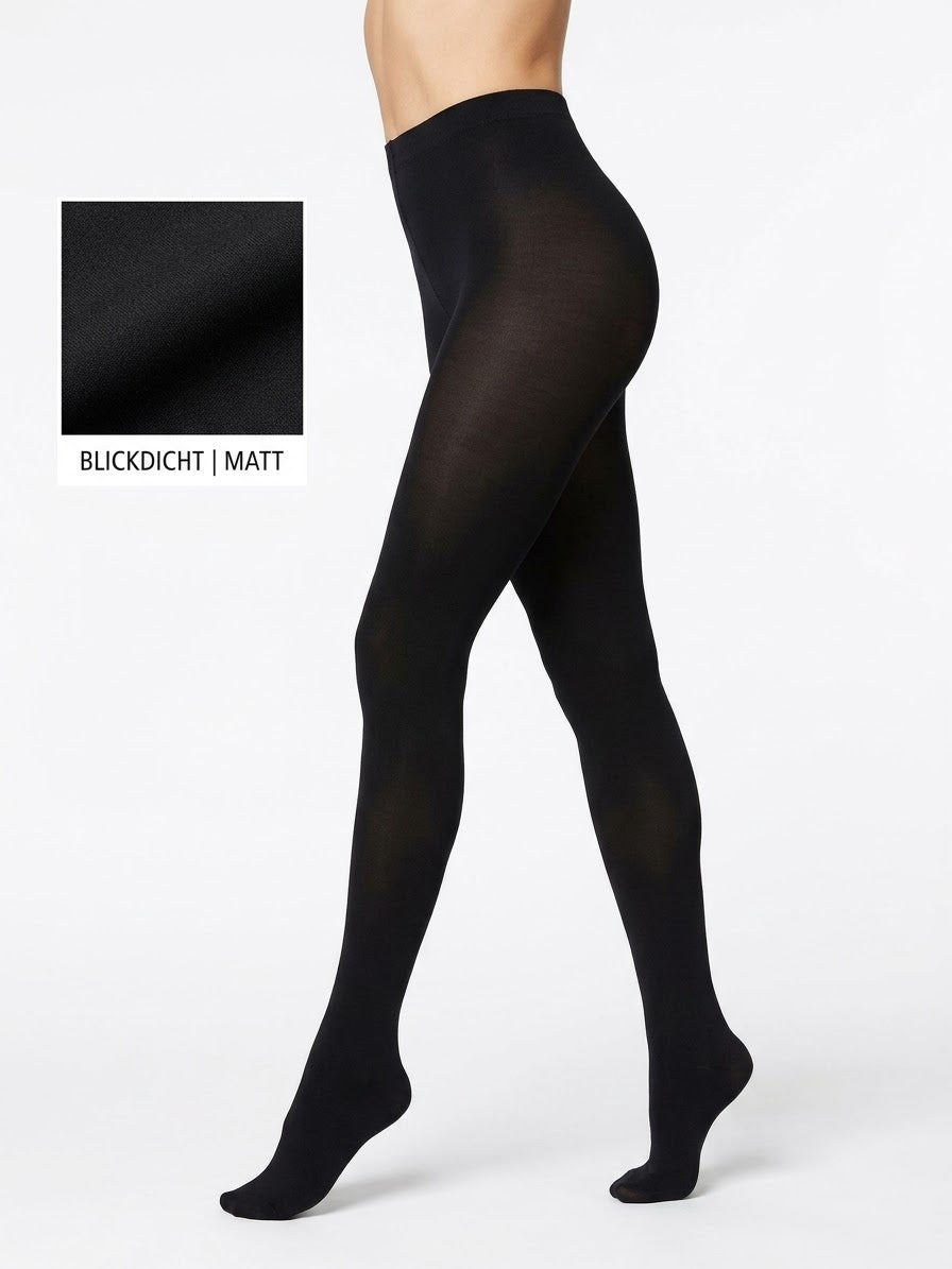 ESMARA Women’s Thermal Tights - Thermo 60 (Black/opaque/matte)