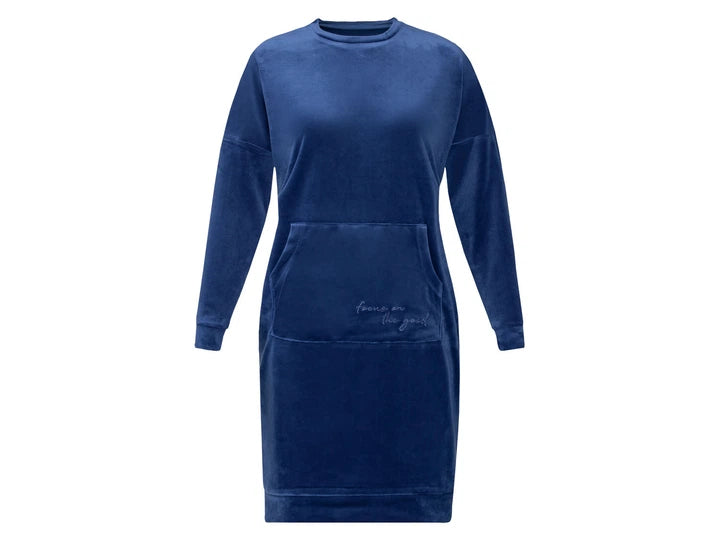 ESMARA Women’s Velour Dress