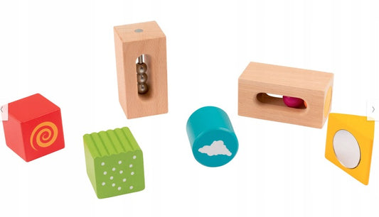 SENSORY BLOCKS WOODEN GAME PLAYTIVE 1+