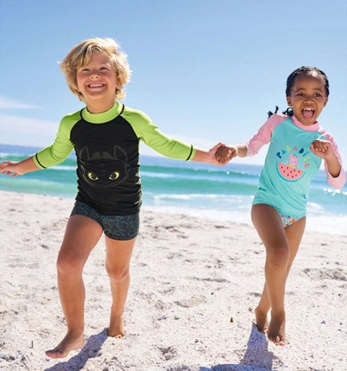 UV 50+ Swim Shirt Rashguard for girls, Peppa Pig