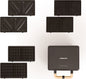 Create STONE 3 IN 1 STUDIO - Sandwich and Waffle Maker, Black