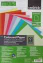 A4 PAPER FOR PRINTER, PHOTOCOPIER, ARTWORK. 200 SHEETS. 10 COLORS