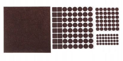 Self-adhesive kit for protecting floors and furniture
