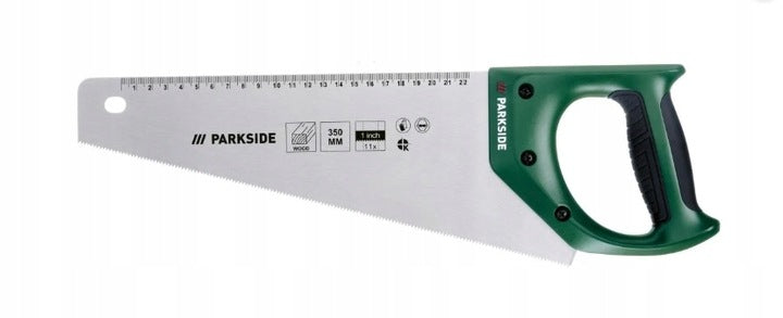 PARKSIDE Set of 2 Wood Hand Saws with Measuring Tape