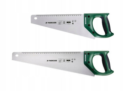 PARKSIDE Set of 2 Wood Hand Saws with Measuring Tape