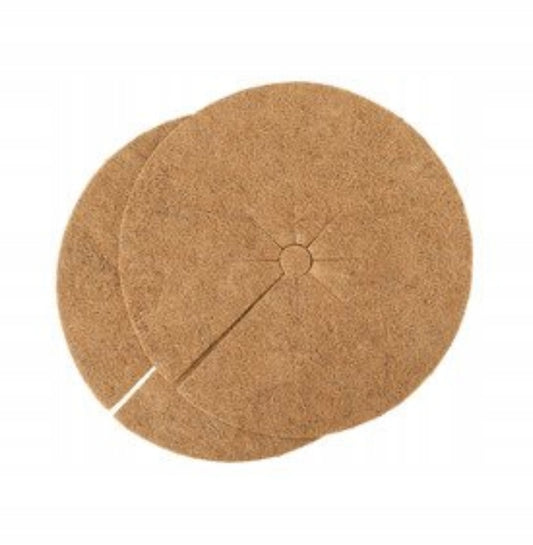 Fabric Coconut Discs, 2 pieces, 38 cm