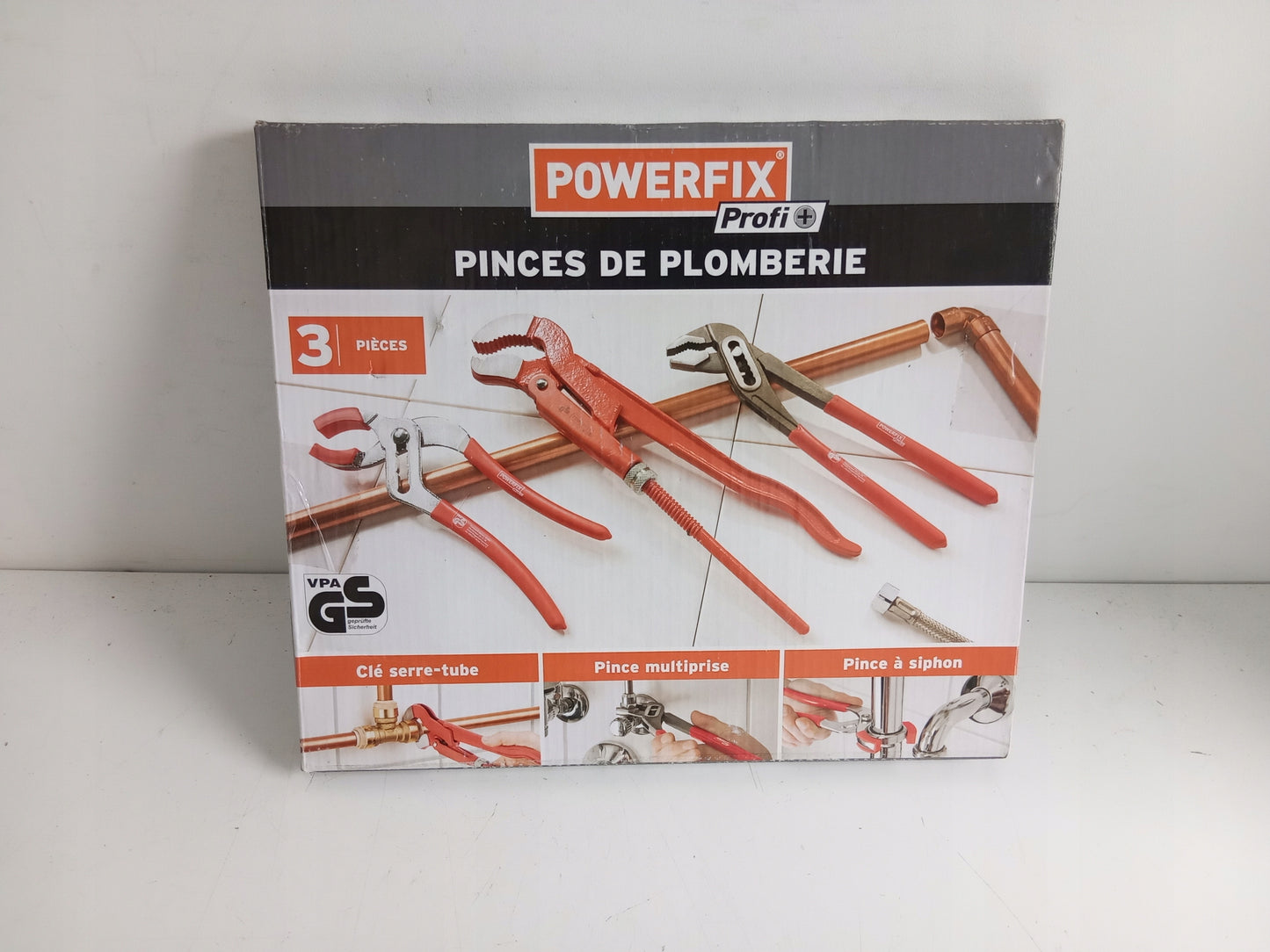 Powerfix Pipe Wrench Set