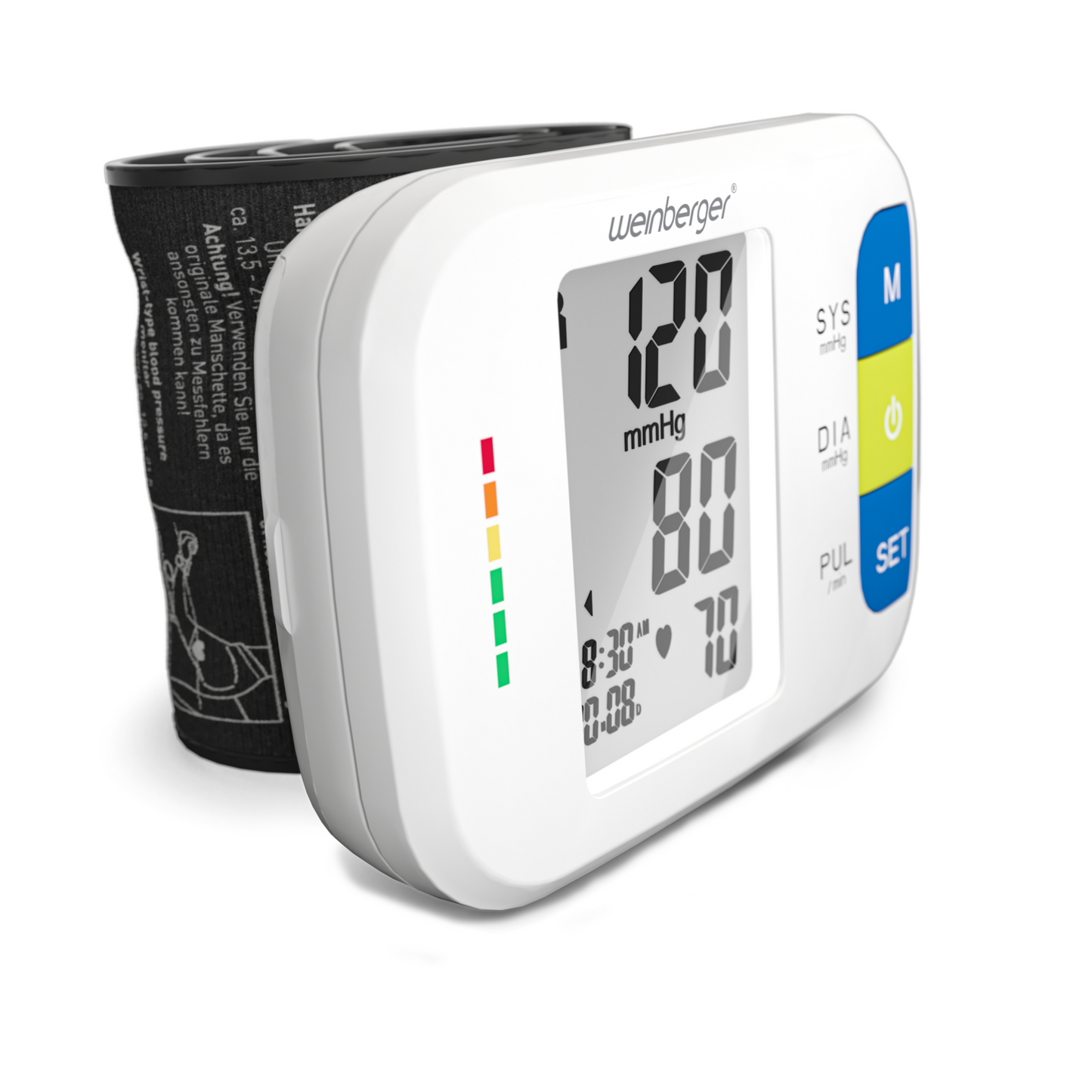 Wrist blood pressure monitor