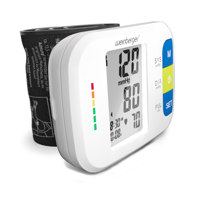 Wrist blood pressure monitor