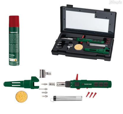 PAKSIDE GAS SOLDERING IRON SET