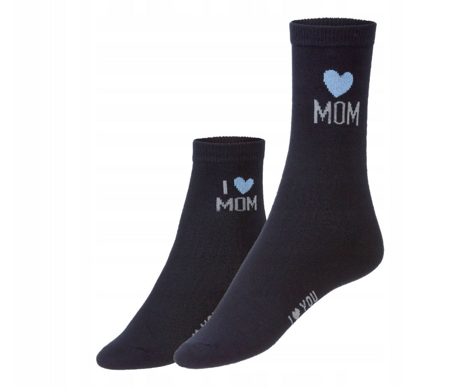 Mom/Daughter Set of socks (2 pairs)