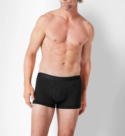 Men's Boxer Shorts 2-Pack, Black