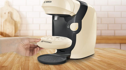 Bosch Tassimo Style TAS1107 - capsule coffee maker, cream