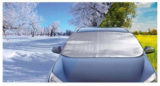 ULTIMATE SPEED® thermal windscreen protector, with clamping tabs for fastening
