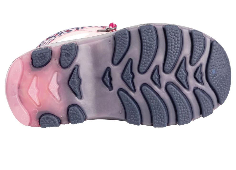 Children's snow boots GIRLS waterproof shoes, light-up soles