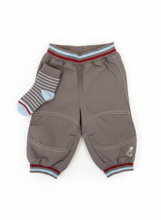 Baby Boy’s Quilted Adventure Joggers & Socks Set