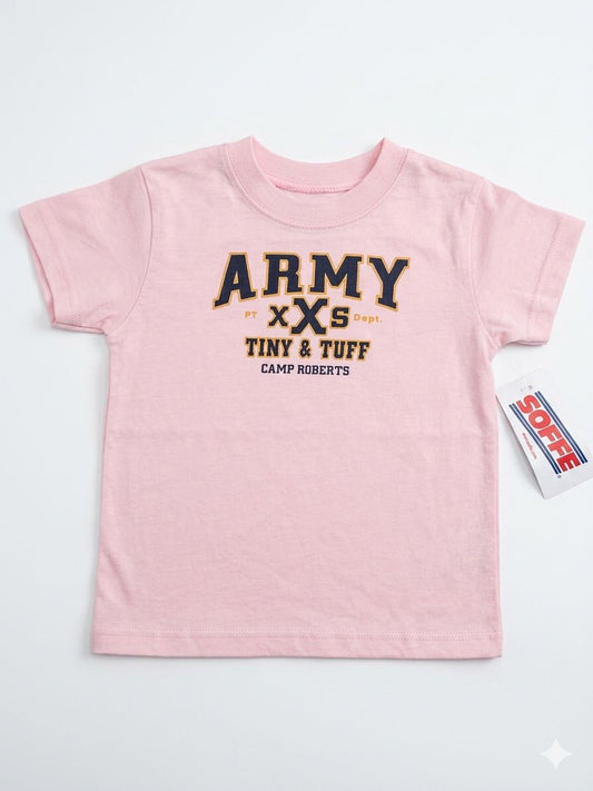 SOFFEE ARMY Girls Cotton T-Shirt, pink, oversized