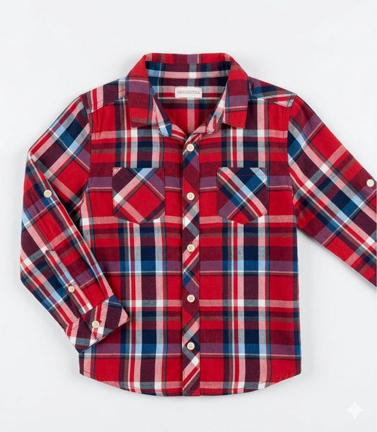 ORCHESTRA Boys Cotton Shirt