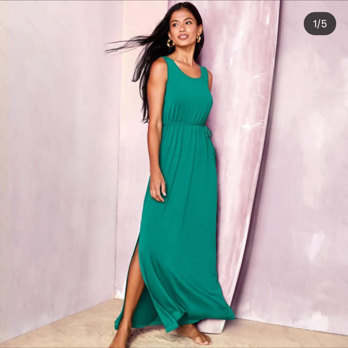esmara® Women's Long Dress (Green)