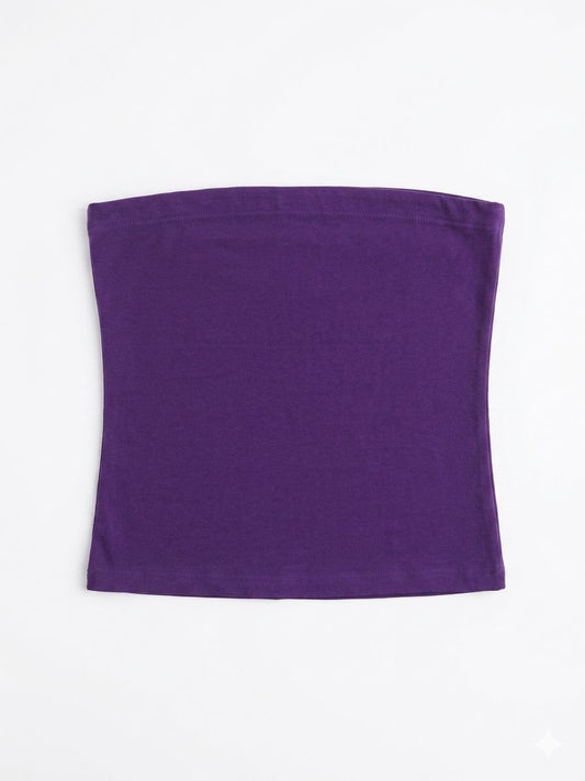 Promodoro Strapless Cotton Bandeau Top